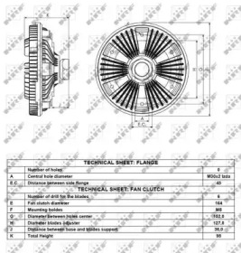 WILMINK GROUP wg1720829 -  Сцепление, вентилятор радиатора
